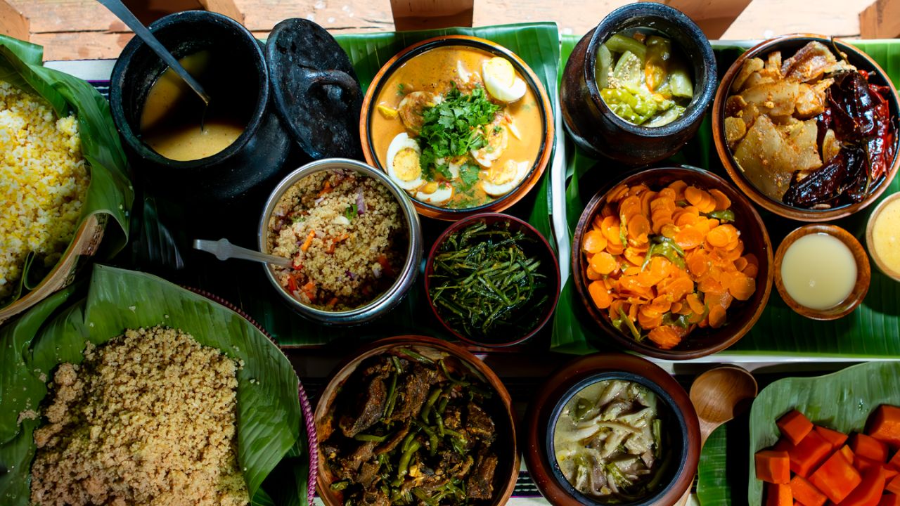 Local Bhutanese cuisines 